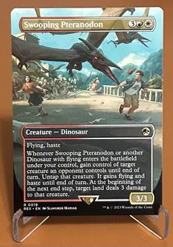 Swooping Pteranodon (Borderless) Universes Beyond: Jurassic World Regular - Image 1