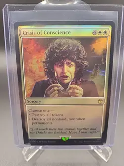 Crisis of Conscience Universes Beyond: Doctor Who Magic the Gathering MTG Foil - Image 1
