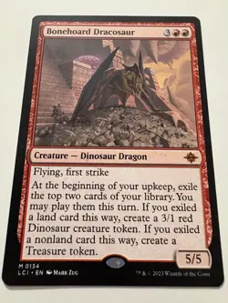 Bonehoard Dracosaur The Lost Caverns of Ixalan Regular - Image 1