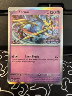 Pokemon ME: Mega Evolution Promo Zacian (Prerelease) [Staff] (P) #015 (Hol NM - Image 1