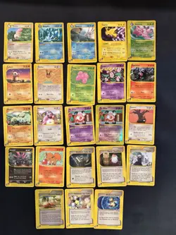 Pokemon Aquapolis e-Reader Lot 23 Cards Blissey Zapdos Kingdra + 3 Reverse Holo - Image 1
