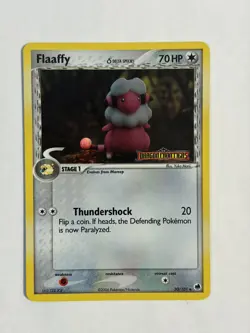 Pokemon Card Flaaffy 30/101 Ex Dragon Frontiers Holo Stamped - Image 1