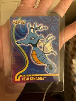 Kingdra #230 - Pokemon Topps - Blue Logo - Image 1