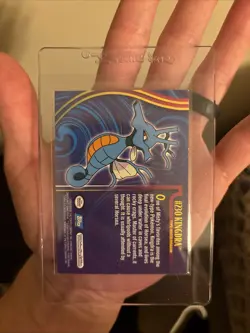 Kingdra #230 - Pokemon Topps - Blue Logo - Image 2
