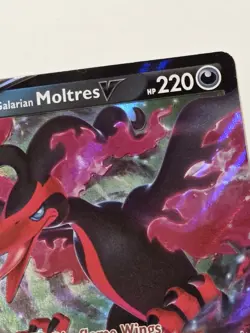 Galarian Moltres V - 097/198 - Pokemon Chilling Reign Sword Shield Rare Full Art - Image 5