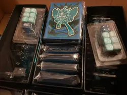 Pokemon S&V Twilight Masquerade ETB Card Sleeves, Dividers, Dice HUGE Lot - Image 2