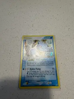 Blastoise, Wartortle, Squirtle Holo Ex Crystal Guardians Stamped Pokemon NM - Image 4