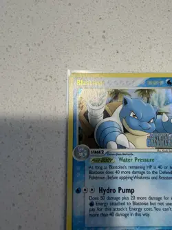 Blastoise, Wartortle, Squirtle Holo Ex Crystal Guardians Stamped Pokemon NM - Image 5