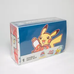 Sealed 2025 Pokemon World Championships Anaheim Pikachu Double Deck Box - Image 1