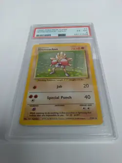 Graded PSA 6 1999 Pokemon Game - Hitmonchan - HOLO #7 - Image 2