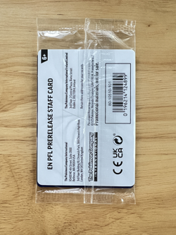 Pokemon Phantasmal Flames Prerelease Staff Promo Set of 4 Unopened - Cereludge+ - Image 2