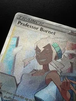 Pokemon TCG - Professor Burnett - Silver Tempest TG26/TG30 Trainer Gallery Holo - Image 3