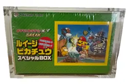 Pokemon 2016 Sealed Luigi Pikachu XY Japanese Special Promo Box 4521329306094 - Image 1