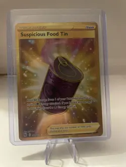 Pokemon Suspicious Food Tin Secret Rare Holo Champions Path 080/073 EN Trainer - Image 2