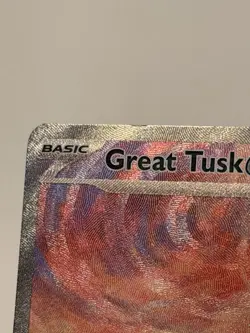 Pokemon Great Tusk EX Full Art Holo Special Illustration Rare SV01 246/198 - Image 2