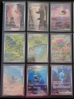Pokemon TCG 151 Complete Starter SIR/IR Set All NM Charizard Blastoise Venusaur - Image 1