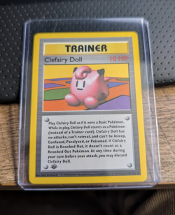 *NM* Clefairy Doll [[RARE]] Trainer (Pokemon) 070/102 - Base Set / Shadowless - Image 4
