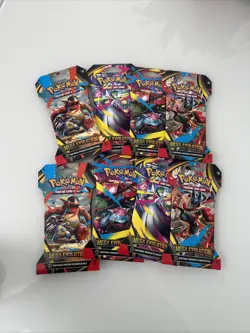 Pokemon Mega Evolution Sleeved Booster Pack LOT of 10 Sealed Packs 171111.1 - Image 1