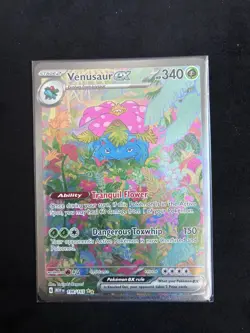 2023 POKEMON SCARLET & VIOLET 151 #198/165 VENUSAUR EX - NM - Image 2