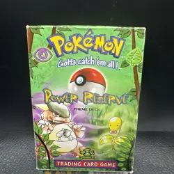 Pokemon Jungle Power Reserve Theme Deck TCG 1999 Vintage WOTC - Image 1