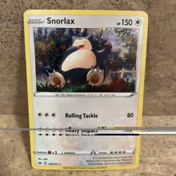Snorlax - (Cosmos Holo) - 140/202 - Blister Exclusives Holofoil- Pokemon 2020 MP - Image 2