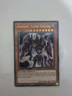Ancient Gear Golem - SGX1-END01 - 1st Edition - Secret Rare - Yugioh Speed Duel - Image 1