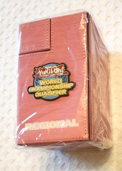 Yu-Gi-Oh! Regional Qualifier Pink Deck Box, Sealed - Image 1