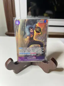 Foil Crocodile (Alternate Art) OP04-060 SR Kingdoms of Intrigue One Piece TCG - Image 1