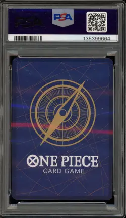 One Piece CCG Monkey.D.Luffy Convention Exclusive Foil Promo P-043 PSA 10 - Image 2