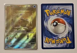 Wimpod 191/182 Illustration Rare Paradox Rift Holo Pokemon TCG & Bonus Card - Image 1