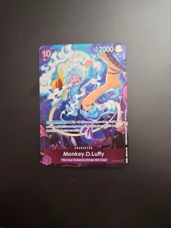 One Piece Monkey D. Luffy P-099 Promo Pack Four Emperors Card - Image 1