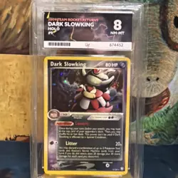 Dark Slowking Ace 8 Pokemon Card 9/109 EX Team Rocket Returns Holo 2004 Mint - Image 4