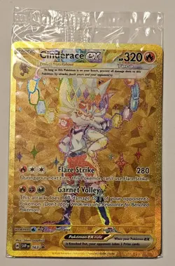 Cinderace ex SVP 163 Sealed Scarlet & Violet Promo Pokemon TCG & Bonus Card - Image 2