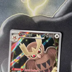 Noctowl 141 Pokemon Center Promo Stamp - Pokemon Card Stellar Crown ETB promo - Image 2