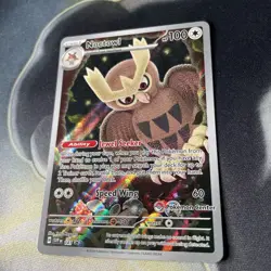 Noctowl 141 Pokemon Center Promo Stamp - Pokemon Card Stellar Crown ETB promo - Image 4