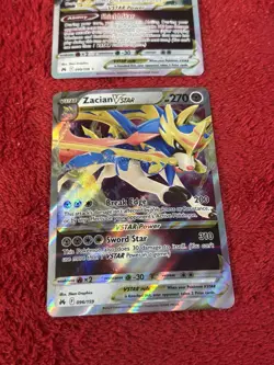 Zamazenta Vstar & Zacian Vstar Pokemon Card Lot Near Mint - Image 3