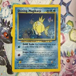 Pokemon TCG Shining Magikarp Neo Revelation Holo Card 66/64 Secret Rare - Image 1