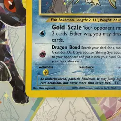 Pokemon TCG Shining Magikarp Neo Revelation Holo Card 66/64 Secret Rare - Image 5