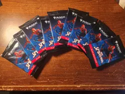 Magic the Gathering - Marvel: Spider-Man - Lot of 9 Sealed Play Booster Packs! - Image 1