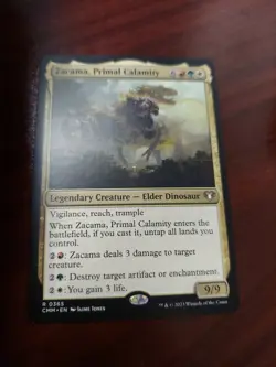 Zacama, Primal Calamity Commander Masters Regular - Image 1