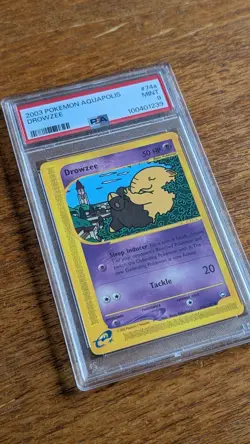 Pokemon TCG - 2003 Aquapolis - 74a/147 Drowzee - PSA 9 MINT - Pokemon Card - Image 2