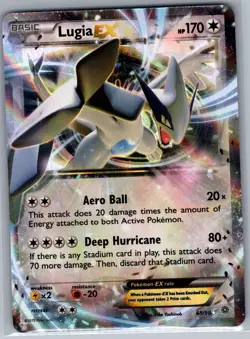 Lugia EX 68/98 XY - Ancient Origins - Pokemon Card - NM - Image 1