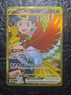 Pokemon Scarlet & Violet Destined Rivals Ethan's Ho-Oh ex 239/182 - Image 1
