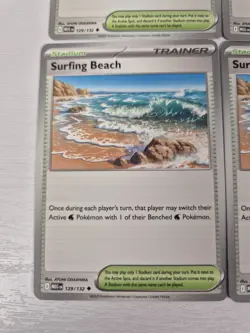 Pokemon TCG 4x Surfing Beach Playset Mega Evolution Deck Building Playable Meta - Image 2