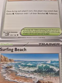 Pokemon TCG 4x Surfing Beach Playset Mega Evolution Deck Building Playable Meta - Image 3