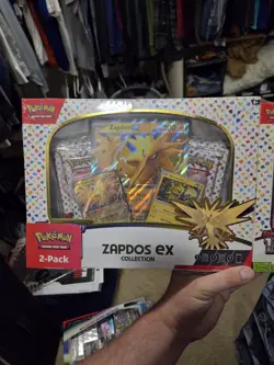 Pokemon 151 Zapdos EX & Alakazam EX Costco 2-Pack Bundle - Factory Sealed - Image 2