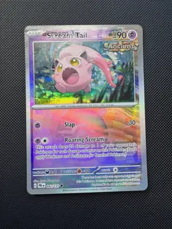 Scream Tail (Poke Ball) 042/131 TEXTURE SHIFT ERROR Prismatic Evolutions Pokemon - Image 3