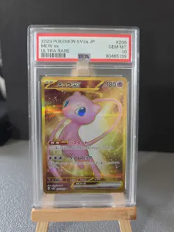 2023 Pokemon SV2a JP MEW EX Ultra Rare 208/165 PSA GEM MT 10 - Image 1