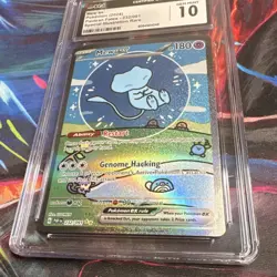 Pokemon Mew ex 232/091 SV: Paldean Fates Special Illustration Rare Holo CGC 10 - Image 3