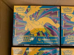 4 x Pokemon Ascended Heroes Pokemon Center Exclusive ETB Elite Trainer Box - Image 4
